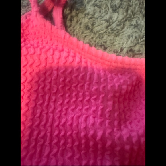 Amazon Pink Textured Bikini Set - Picture 3 of 3